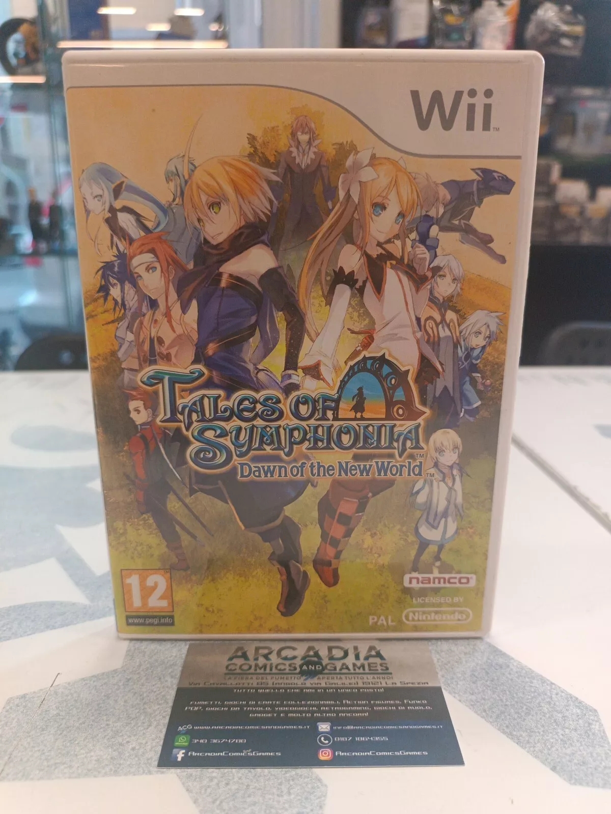 Tales Of Symphonia Dawn Of The New World Wii Ottime Condizioni Completo.